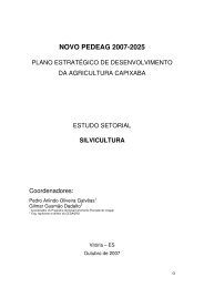 NOVO PEDEAG 2007-2025 - Seag - Governo do Estado do Espírito ...