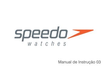 Download manual em PDF - Speedo Watches