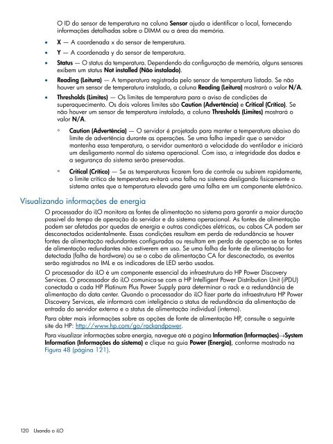 Guia do usuário do HP iLO 4 - Business Support Center - HP