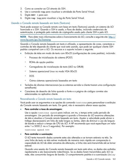 Guia do usuário do HP iLO 4 - Business Support Center - HP