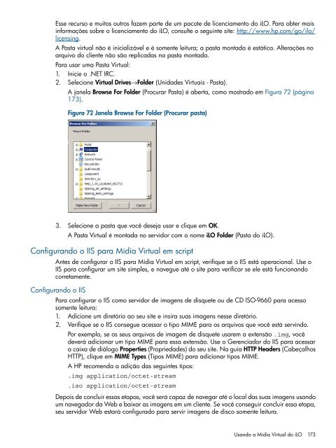 Guia do usuário do HP iLO 4 - Business Support Center - HP