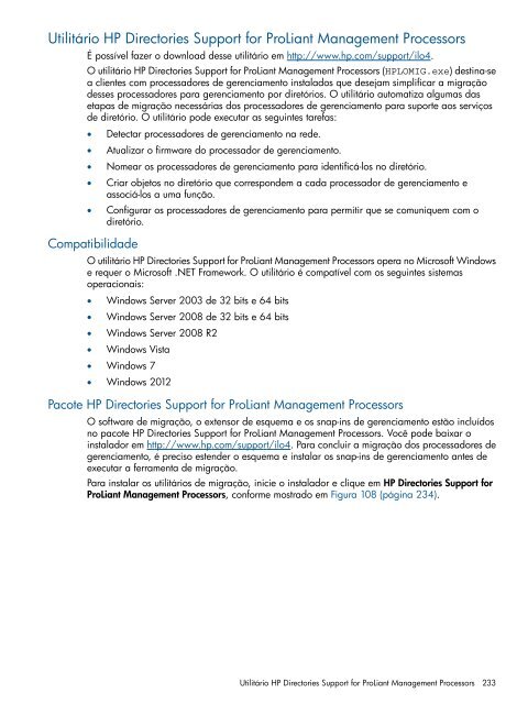 Guia do usuário do HP iLO 4 - Business Support Center - HP