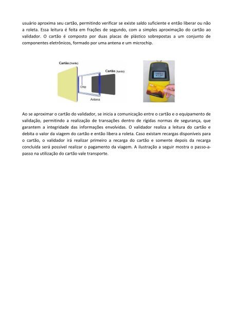 Vale-Transporte Eletrônico Manual do Comprador - Cartões RioCard