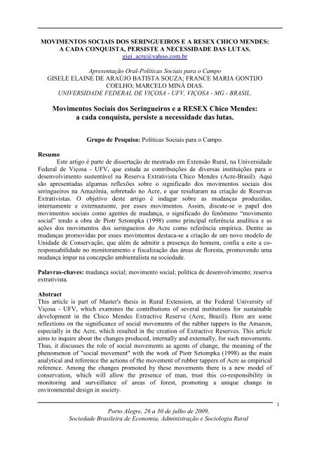 Empate': conheça a estratégia utilizada pelos seringueiros do Acre para  impedir o desmatamento - Portal Amazônia