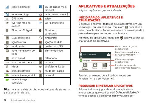 Manual do aparelho Arquivo PDF - Claro