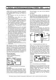 Digitaldecoder UNIDEC XR1