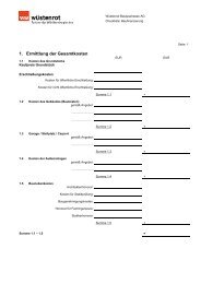 Checkliste Baufinanzierung - Wüstenrot Bausparkasse AG