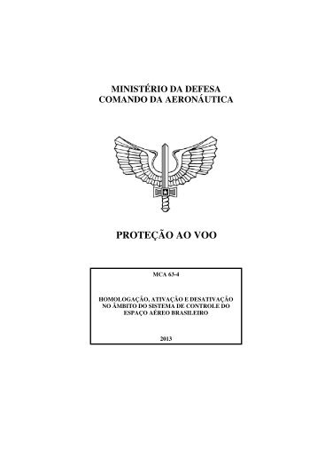 PROTEÇÃO AO VOO - Tarifas de Navegação Aérea - DECEA