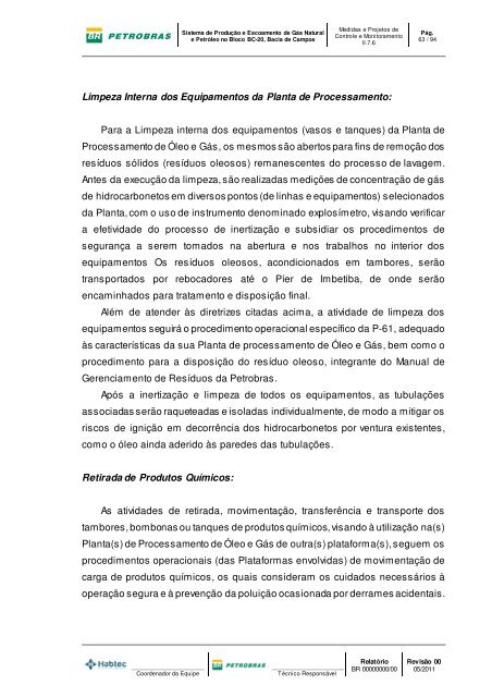 II.7.6 - Projeto de Desativação.pdf - Ibama