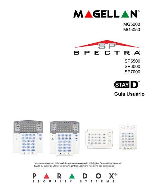 Magellan & Spectra SP : User Guide - Master Alarmes