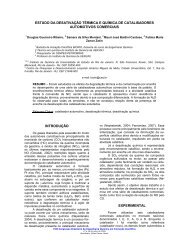 ESTUDO DA DESATIVAÇÃO TÉRMICA E ... - viii cobeq-ic 2009