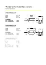 Wurzer Umwelt Containerdienst - Wurzer Umwelt GmbH