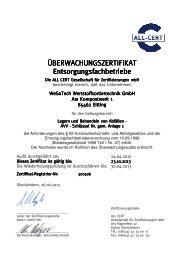 zertifizierter Entsorgungsfachbetrieb - Wurzer Umwelt GmbH