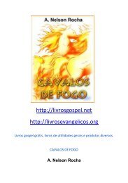 Cavalos de Fogo - Livros gospel