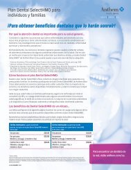 ¡Para obtener beneficios dentales que lo harán sonreír! - Anthem