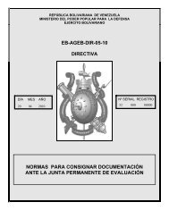 repblica bolivariana de venezuela - Ejército Libertador Venezolano