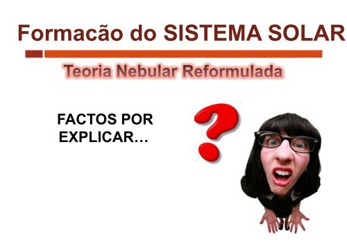 Constituição do SISTEMA SOLAR