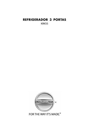 REFRIGERADOR 3 PORTAS - KitchenAid