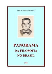 Luis Washington Vita - Curso Independente de Filosofia