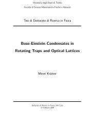 Bose-Einstein Condensates in Rotating Traps and Optical ... - BEC