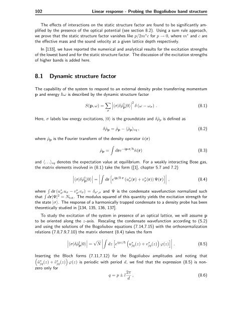 Bose-Einstein Condensates in Rotating Traps and Optical ... - BEC