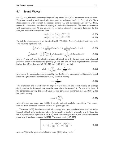 Bose-Einstein Condensates in Rotating Traps and Optical ... - BEC