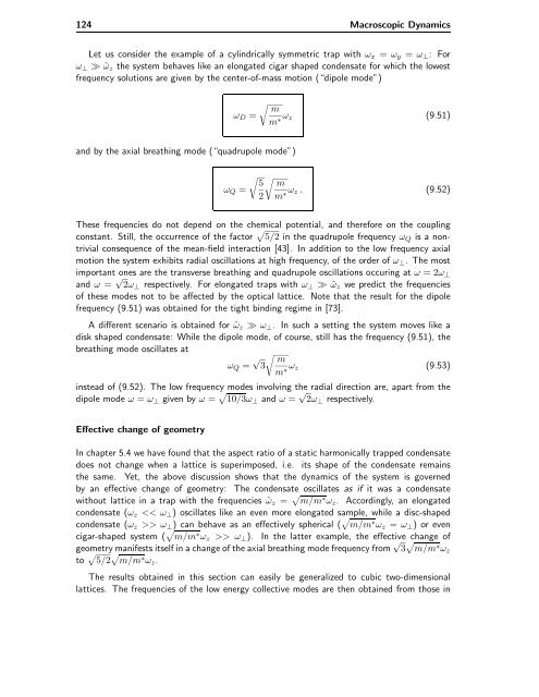 Bose-Einstein Condensates in Rotating Traps and Optical ... - BEC
