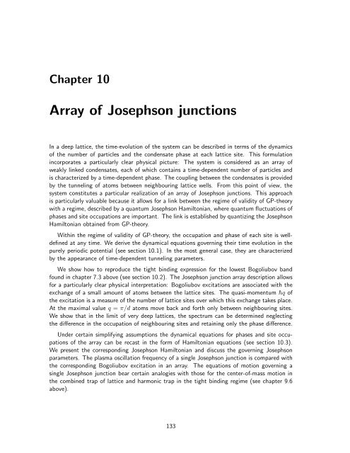 Bose-Einstein Condensates in Rotating Traps and Optical ... - BEC