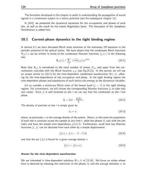Bose-Einstein Condensates in Rotating Traps and Optical ... - BEC