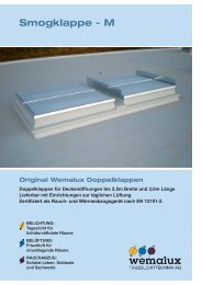 Prospekt Smogklappe - Wemalux Tageslichttechnik AG