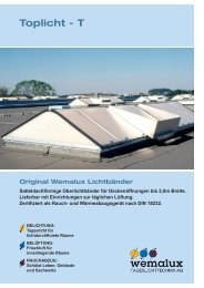 Toplicht - T - Wemalux Tageslichttechnik AG