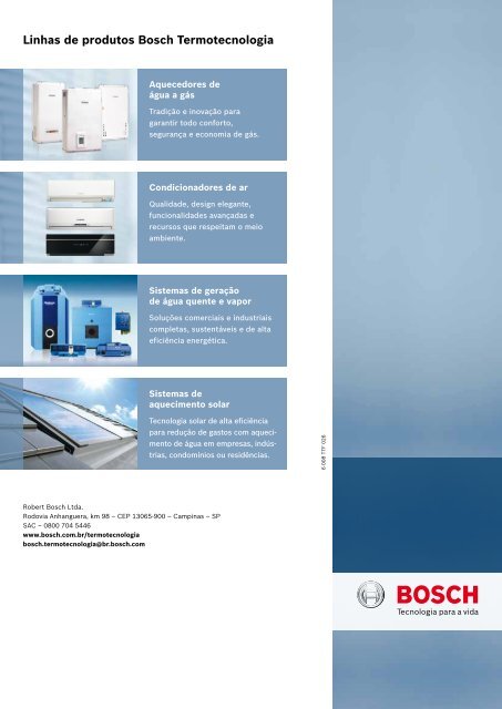Catálogo - Bosch