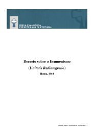 Decreto sobre o Ecumenismo (Unitatis Redintegratio)