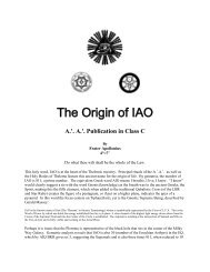 The Origin of IAO - Astron Argon