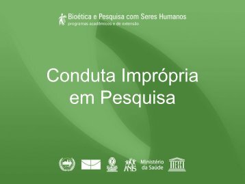 Conduta Imprópria em Pesquisa - Anis