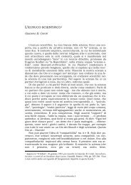 Giacomo B. Contri, L'eunuco scientifico - Salusaccessibile.it