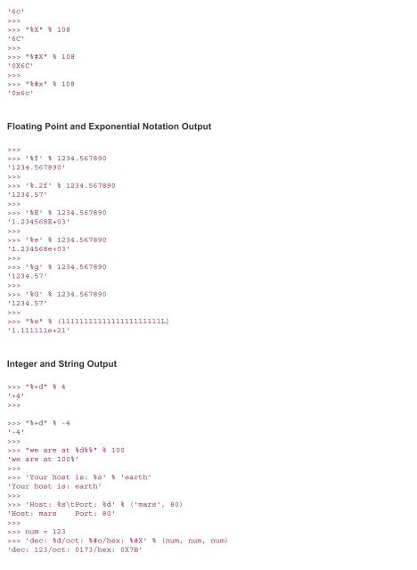 Core Python Programming (2nd Edition)