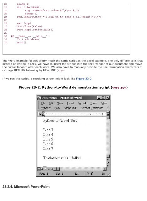 Core Python Programming (2nd Edition)