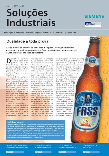 Soluções Industriais - Siemens Brasil