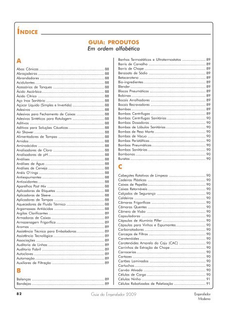 Panorama e ex indústria de be - Engarrafador Moderno