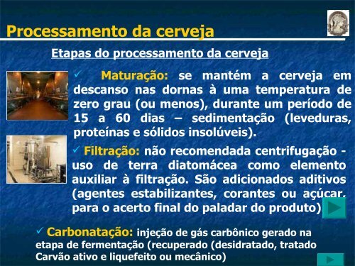 Tecnologia de Produção de Bebidas Fermentadas - XXI Semana da ...