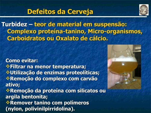 Tecnologia de Produção de Bebidas Fermentadas - XXI Semana da ...