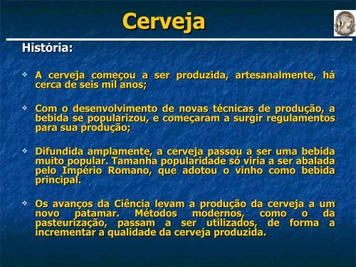 Tecnologia de Produção de Bebidas Fermentadas - XXI Semana da ...