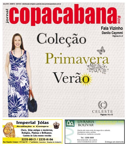 edição 208 impresso pdf - Jornal Copacabana