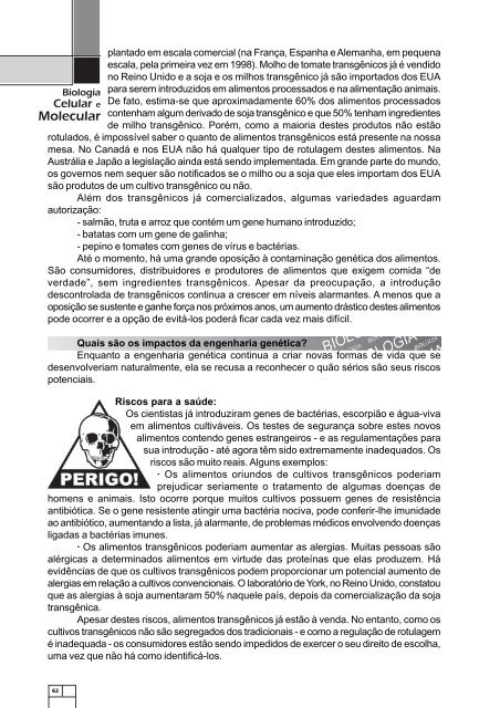 capas biologia celular e molecular - FTC EAD - FACULDADE