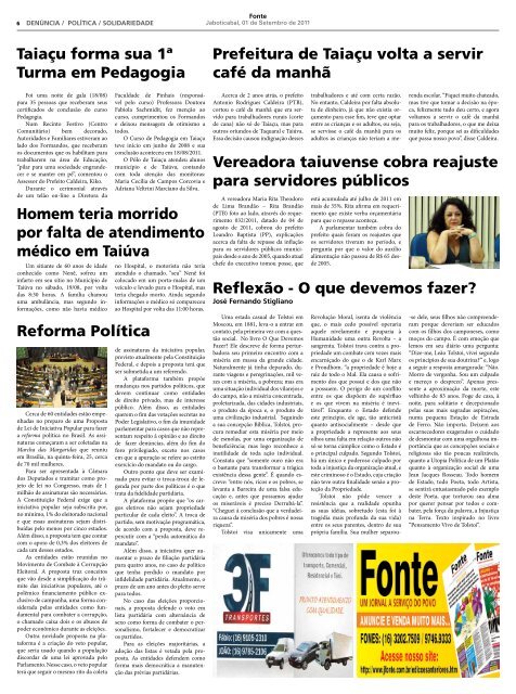 Edição 126 - Jornal Fonte