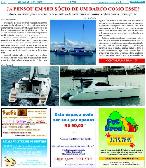 edição #98 - abr 2012 Está Mais Fácil Ter Um Barco - correio carioca