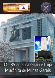 Os 85 anos da Grande Loja Maçônica de Minas Gerais