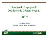 Serviço de Inspeção de Produtos de Origem Vegetal SIPOV - Abracen