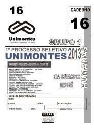 Humanas - Caderno 16 - Cotec - Unimontes